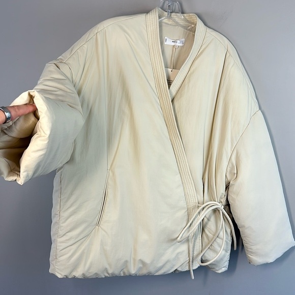 NWT Mango Anorak Quilted Cross Jacket Size XL - Picture 7 of 16